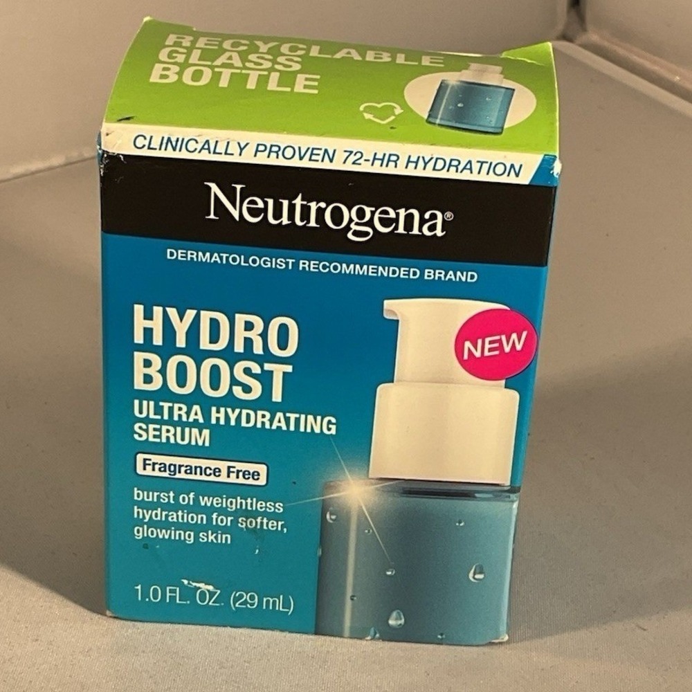 Neutrogena Hydro Boost Ultra Hydrating Face Serum Fragrance-Free, 1 fl oz